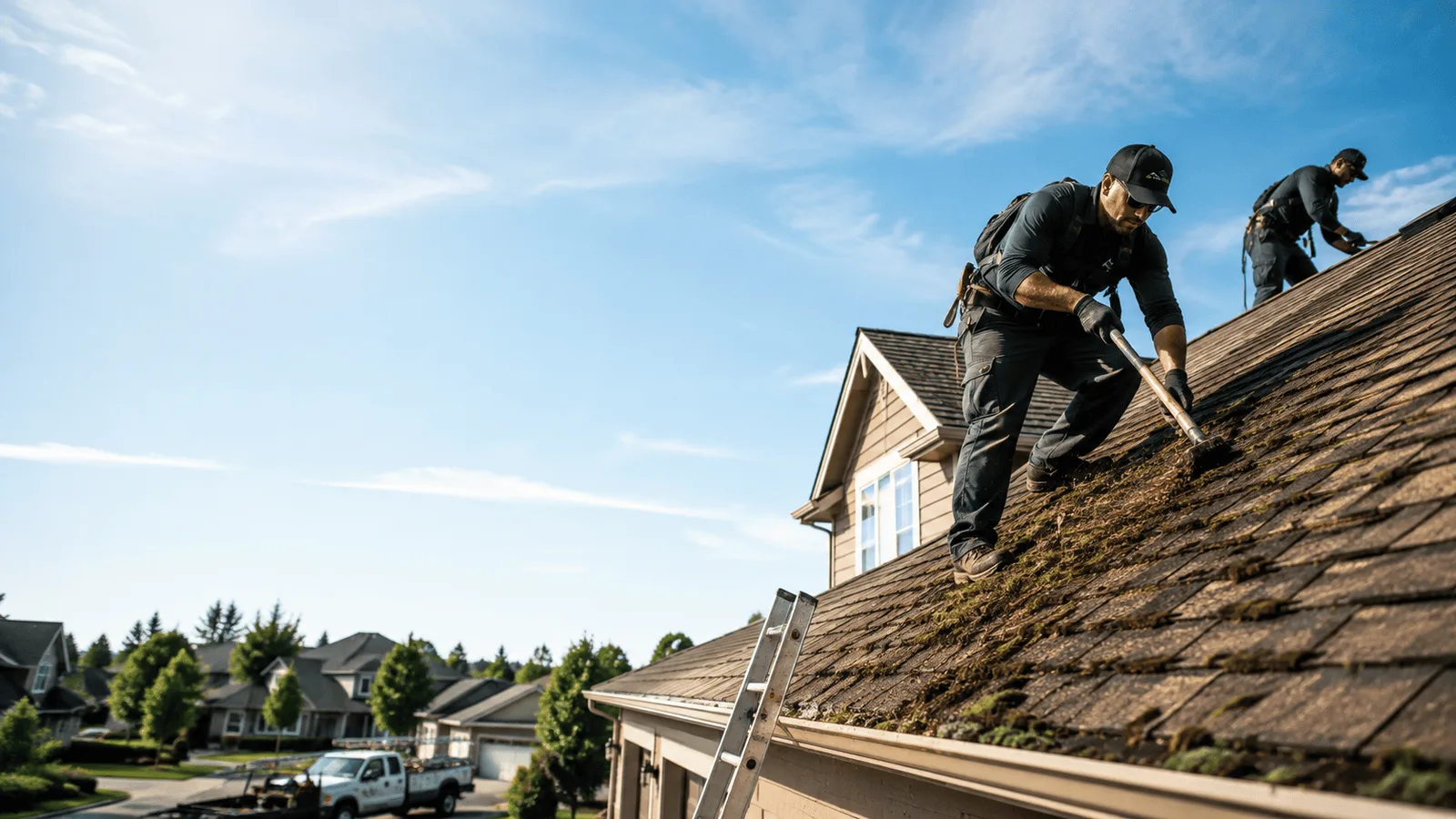 Roof Moss Removal in Sterling, PA near me